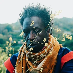 Saul Williams - spoken word band photo