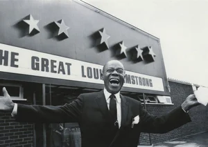 Louis Armstrong - jazz band photo