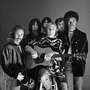 Crosby, Stills, Nash & Young - folk rock band photo