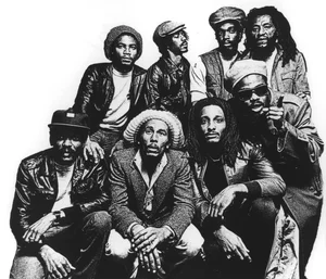 Bob Marley & The Wailers - reggae band photo