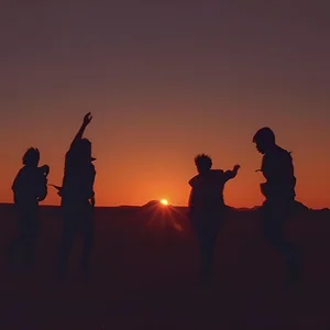 Klaxons - new rave band photo