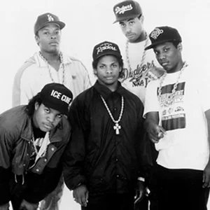 N.W.A. - old school hip hop band photo