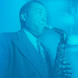 Charlie Parker - bebop band photo