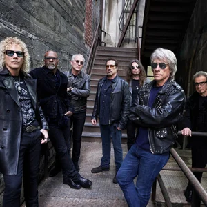 Bon Jovi - glam metal band photo