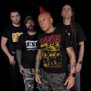 The Exploited - punk band photo